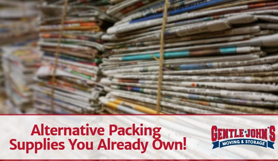 Alternative Packing Supplies You Already Own!